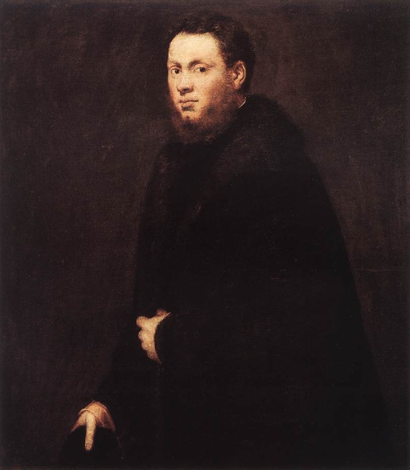 Portrait of a Young Gentleman by Jacopo Comin (Tintoretto)