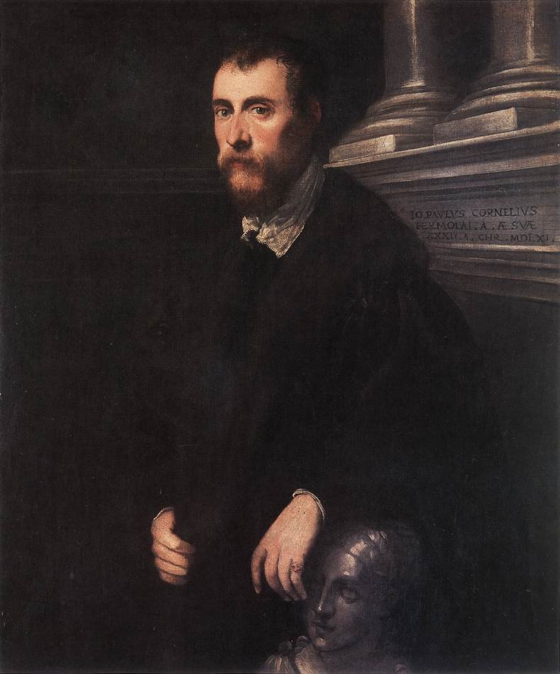 Portrait of Giovanni Paolo Cornaro by Jacopo Comin (Tintoretto)