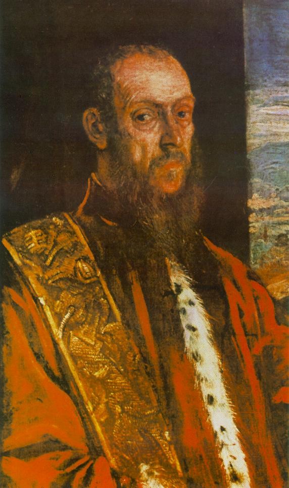 Portrait of Vincenzo Morosini by Jacopo Comin (Tintoretto)
