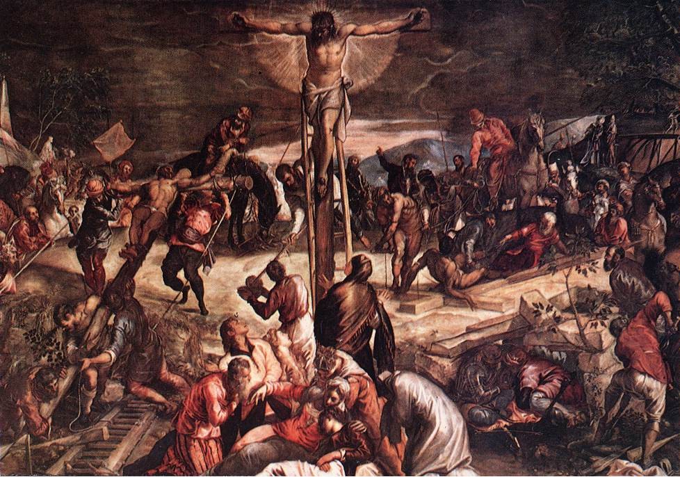 Crucifixion by Jacopo Comin (Tintoretto)