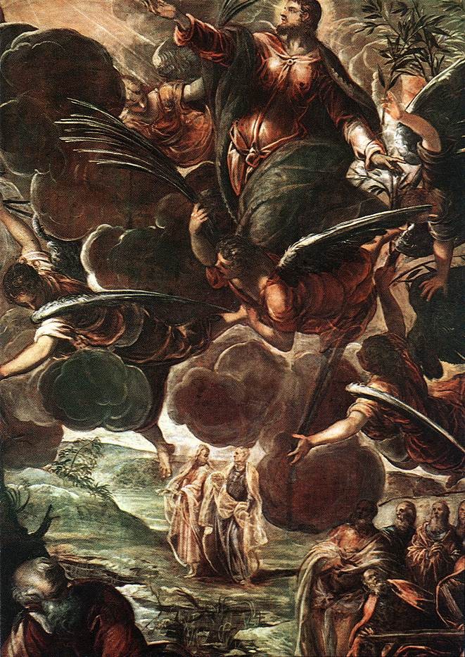 The Ascension by Jacopo Comin (Tintoretto)