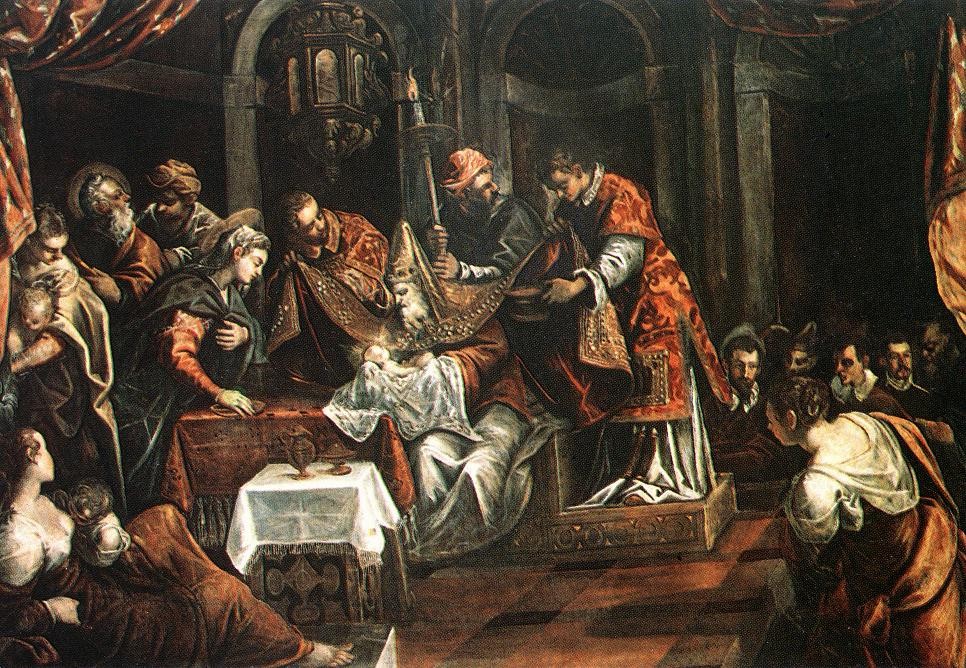 The Circumcision by Jacopo Comin (Tintoretto)