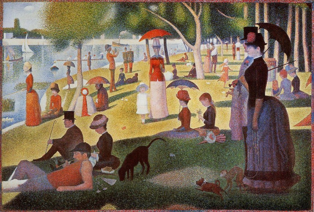 A Sunday Afternoon On The Island Of La Grande Jatte by Georges-Pierre Seurat