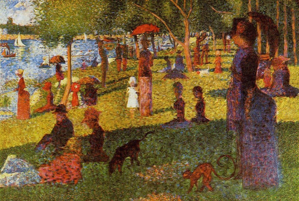 An Afternoon At La Grande Jatte by Georges-Pierre Seurat