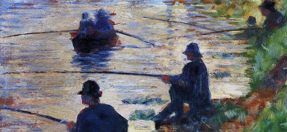 Fishermen by Georges-Pierre Seurat