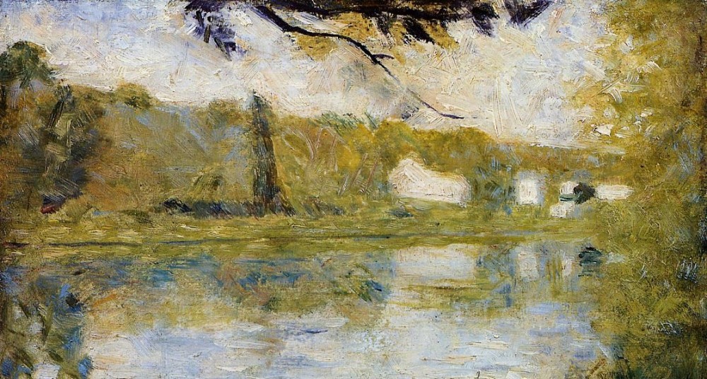 The Riverside by Georges-Pierre Seurat