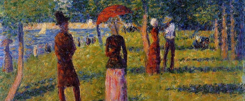 The Rope Colored Skirt by Georges-Pierre Seurat
