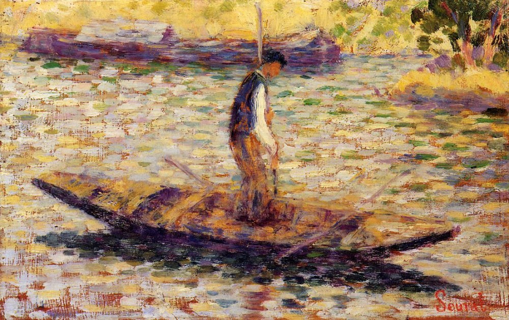 Riverman by Georges-Pierre Seurat