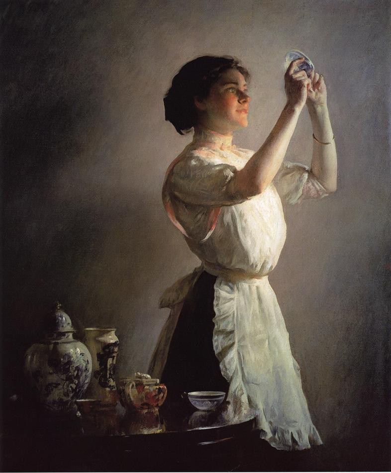 The Blue Cup by Joseph Rodefer DeCamp