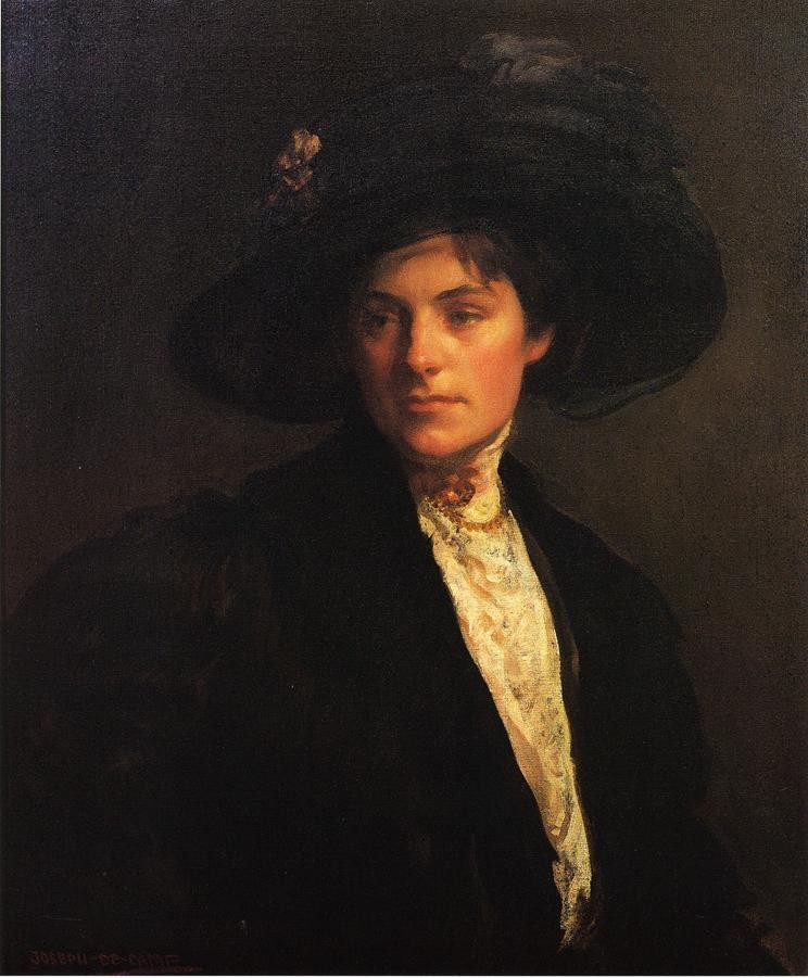 The Fur Jacket by Joseph Rodefer DeCamp