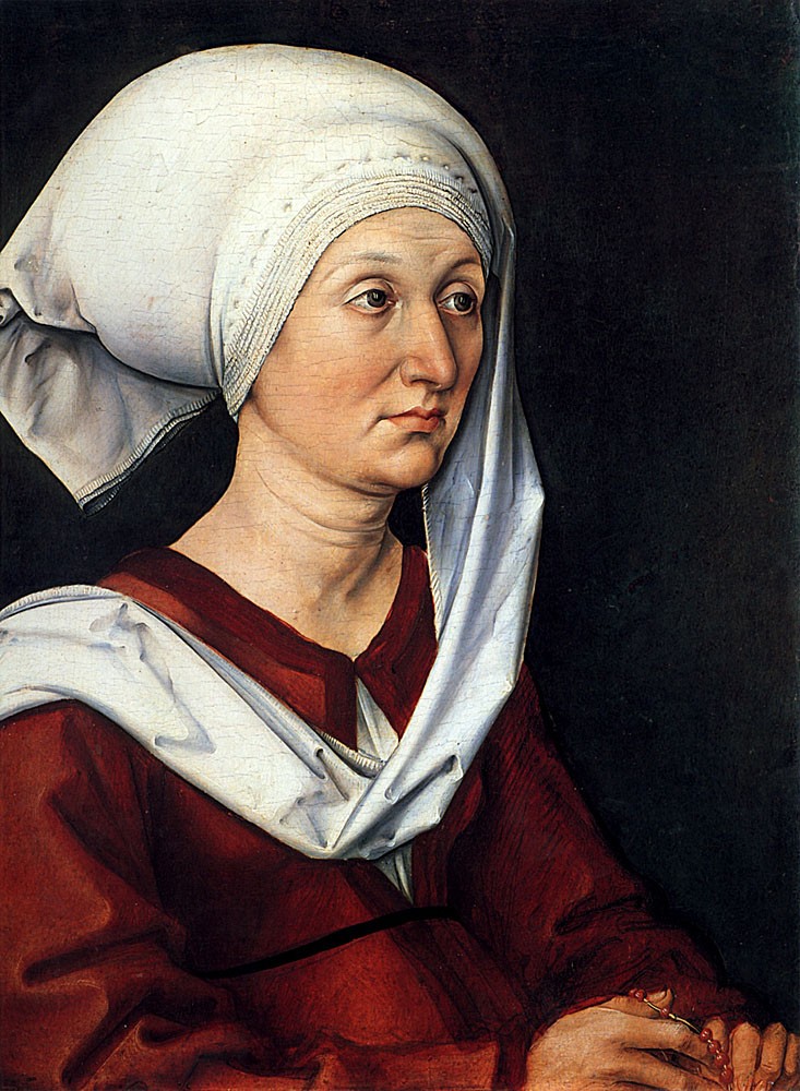 Portrait of Barbara Durer by Albrecht Dürer