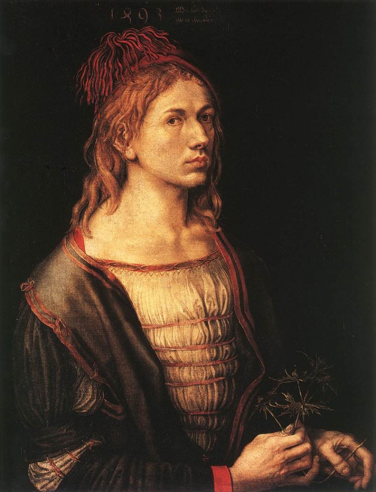 Self Portrait at 22 by Albrecht Dürer