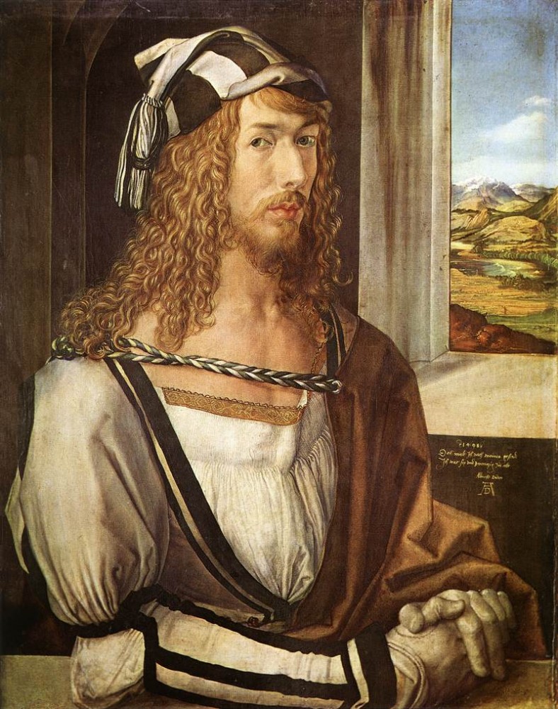 Self Portrait at 26 by Albrecht Dürer