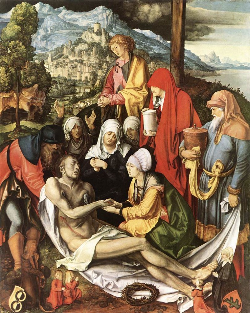 Lamentation for Christ by Albrecht Dürer