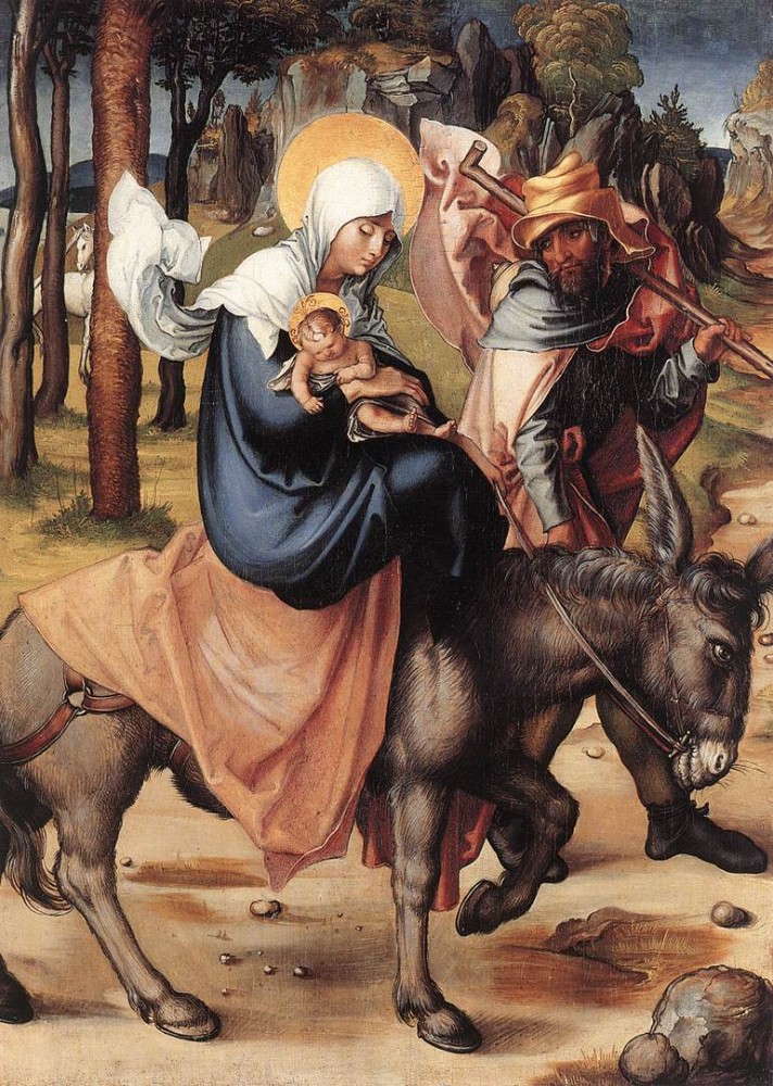 The Seven Sorrows of the Virgin The Flight into Egypt by Albrecht Dürer