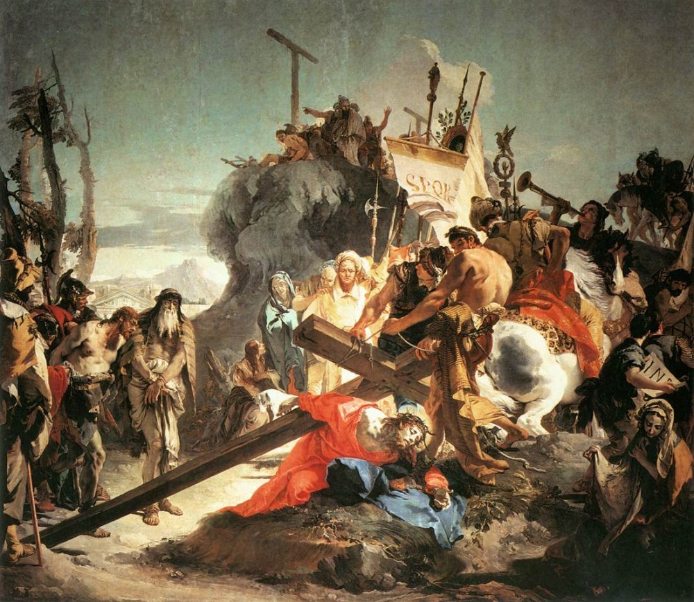 Christ Carrying the Cross by Giovanni Battista Tiepolo