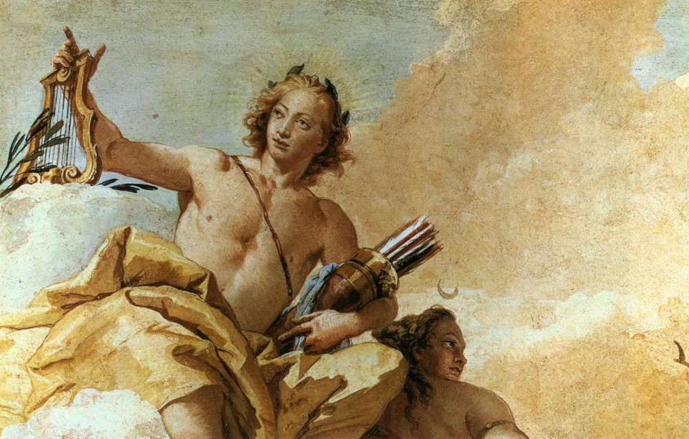 Villa Valmarana Apollo and Diana by Giovanni Battista Tiepolo