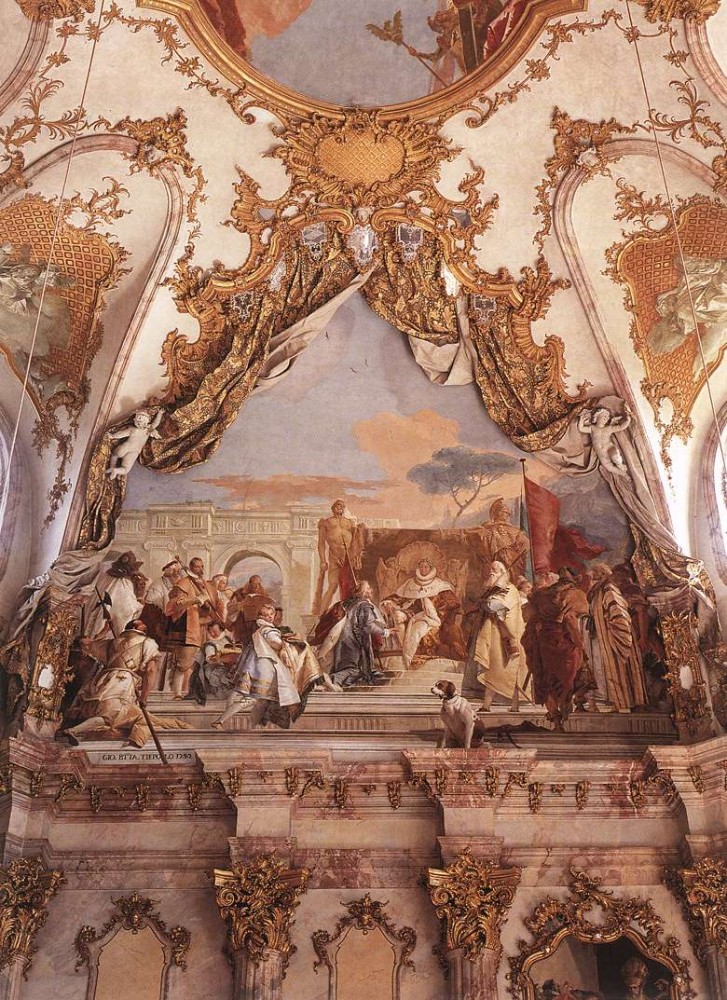 The Investiture of Herold as Duke of Franconia by Giovanni Battista Tiepolo