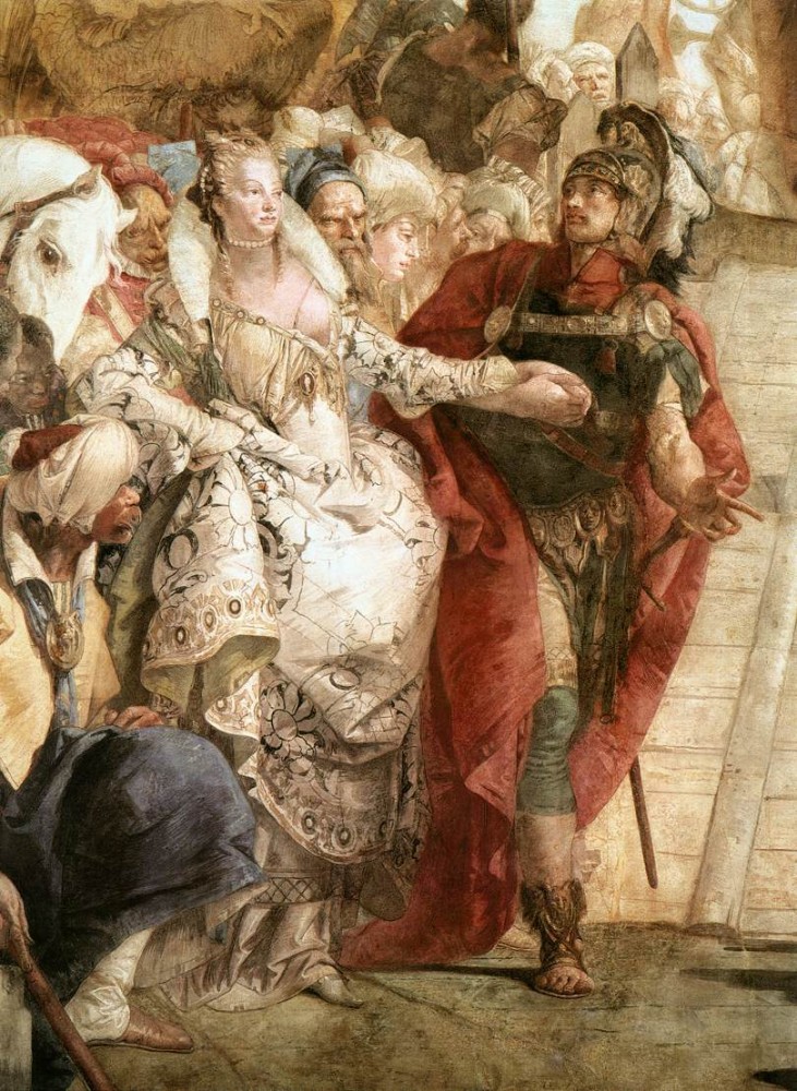 Palazzo Labia The Meeting of Anthony and Cleopatra by Giovanni Battista Tiepolo