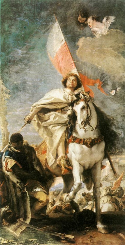 St James the Greater Conquering the Moors by Giovanni Battista Tiepolo