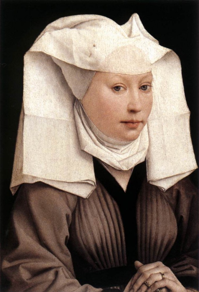 Lady Wearing a Gauze Headdress by Rogier van der Weyden