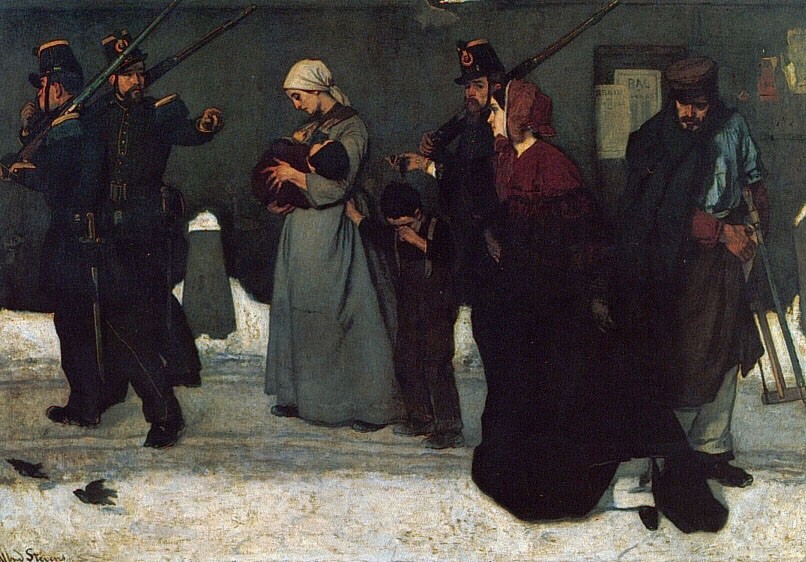What Is Called Vagrancy by Alfred Émile Stevens