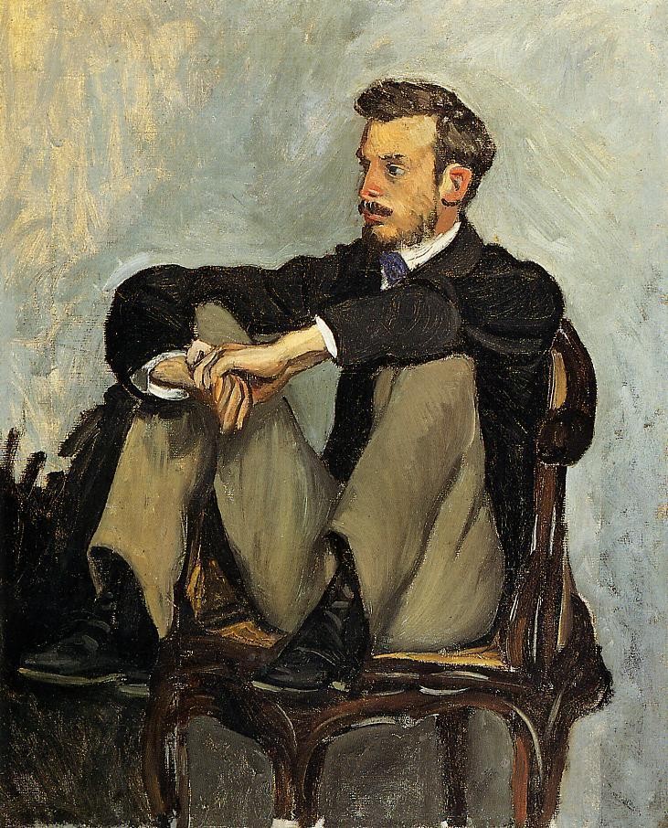 Self Portrait by Jean Frédéric Bazille