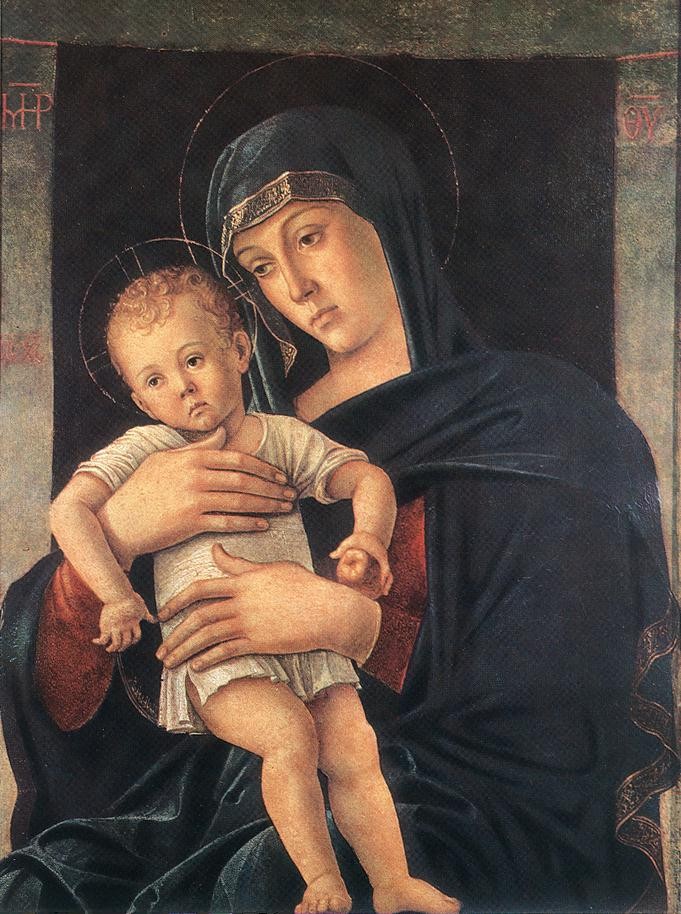 Madonna and Child With St John EUR by Giovanni Bellini