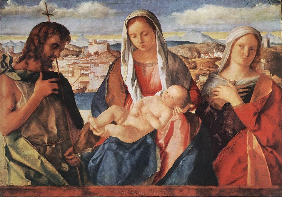 Madonna Degli Alberetti by Giovanni Bellini