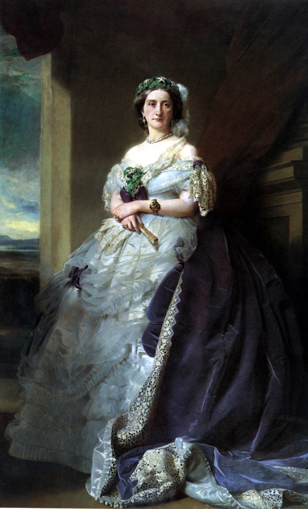 female portrait by Franz Xaver Winterhalter