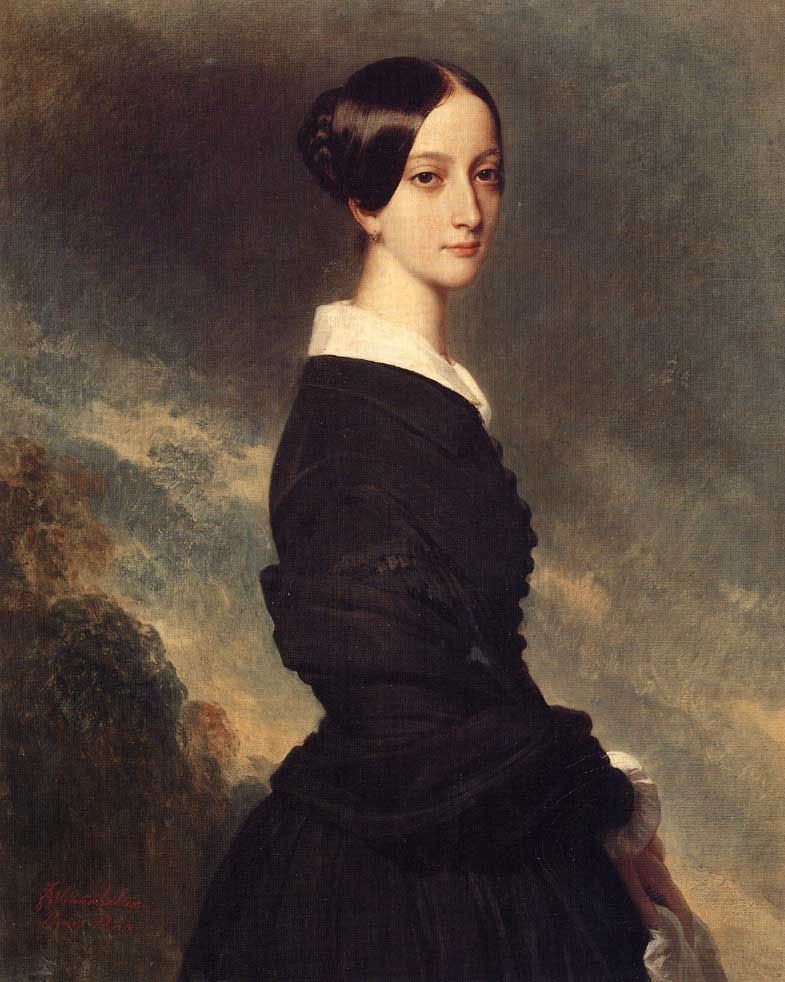 Francoise Caroline Gonzague Princesse de Joinville by Franz Xaver Winterhalter