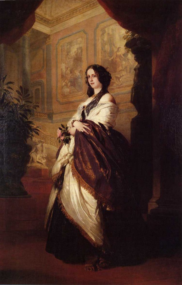 Harriet Howard Duchess of Sutherland by Franz Xaver Winterhalter