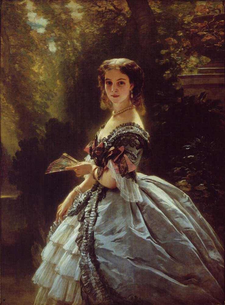 Princess Elizabeth Esperovna Belosselsky Belosenky Princess Troubetskoi by Franz Xaver Winterhalter