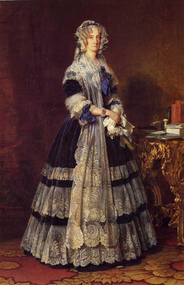 Queen Marie Amelie by Franz Xaver Winterhalter