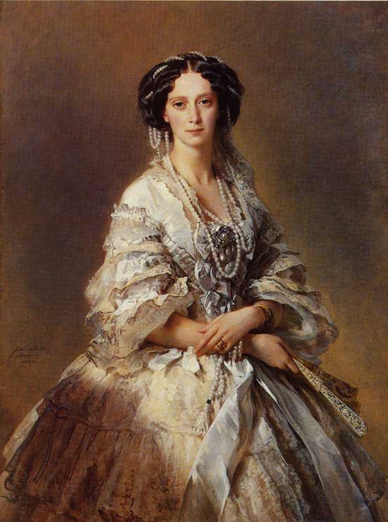The Empress Maria Alexandrovna of Russia by Franz Xaver Winterhalter