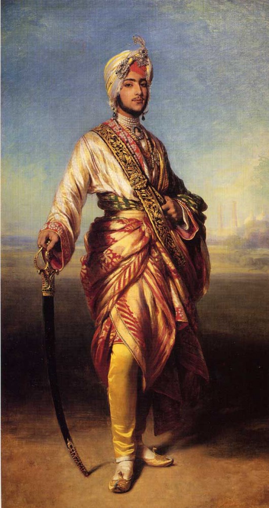 The Maharajah Duleep Singh by Franz Xaver Winterhalter