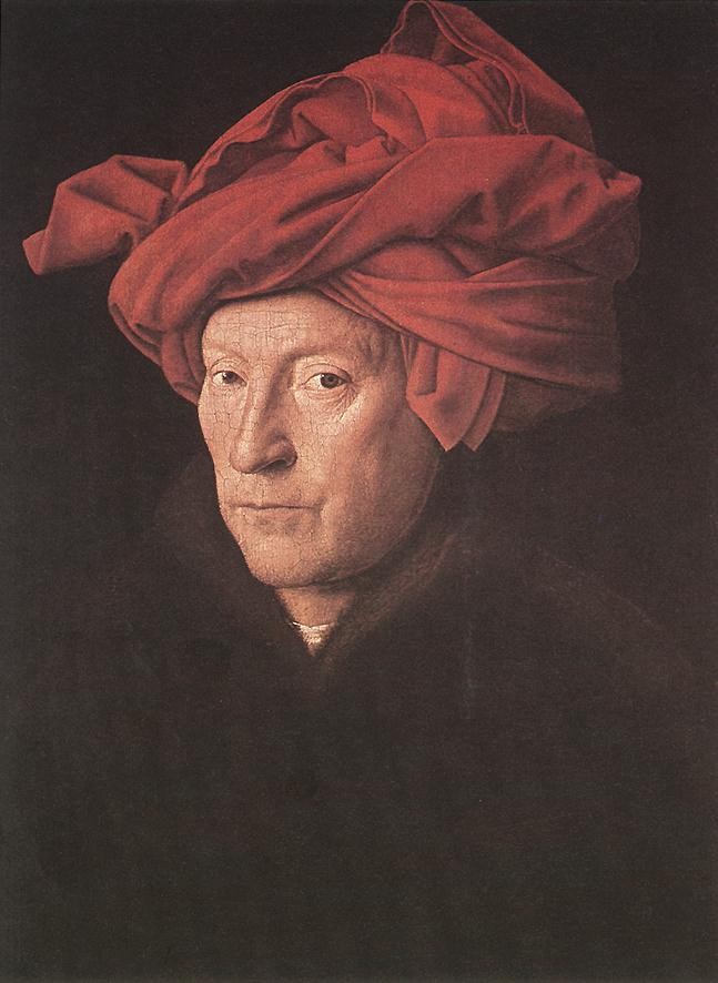 Man in a Turban by Jan van Eyck