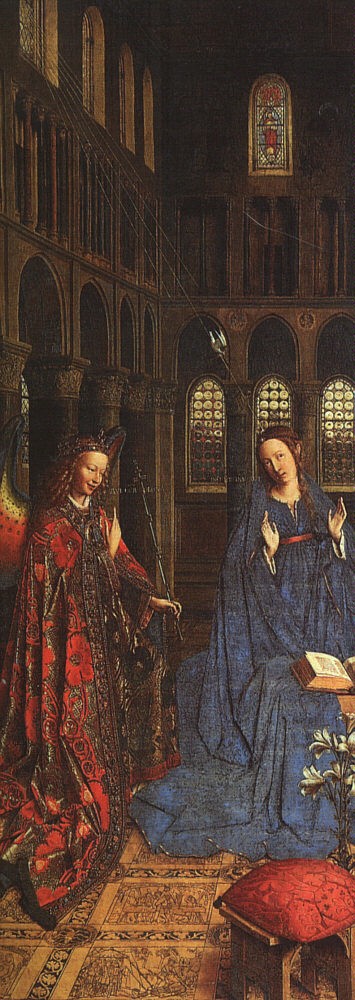 The Annunciation by Jan van Eyck