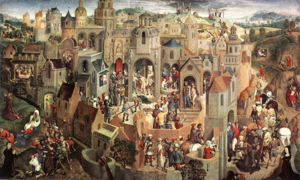 Scenes From The Passion Of Christ by Hans Memling