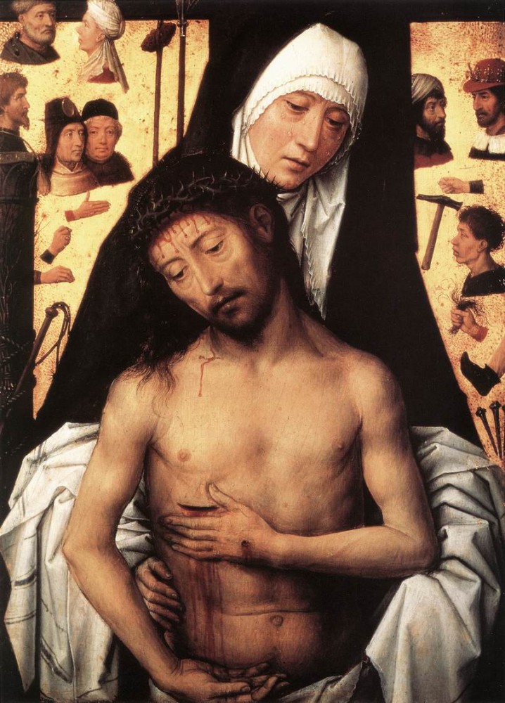 The Virgin Showing The Man Of Sorrows by Hans Memling