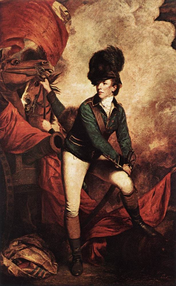 General Sir Banastre Tarleton by Sir Joshua Reynolds
