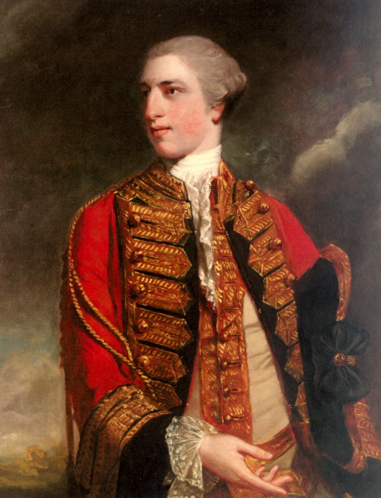 Portrait Of Charles Fitzroy by Sir Joshua Reynolds