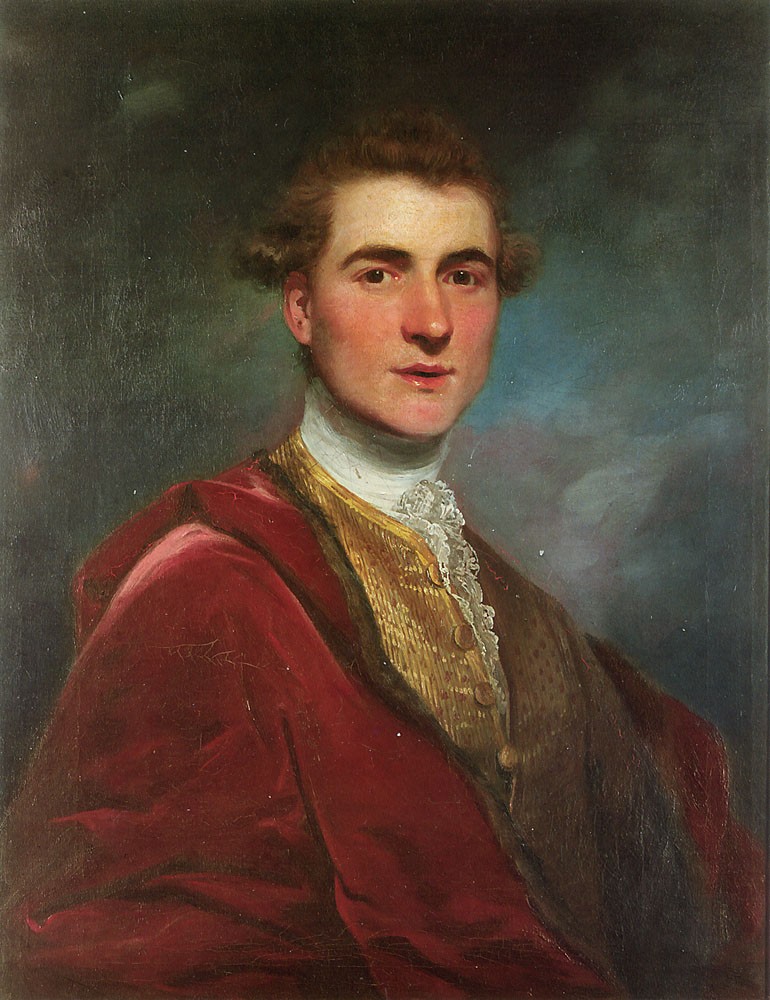 Portrait Of Charles Hamilton by Sir Joshua Reynolds
