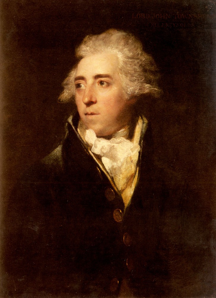 Portrait Of Lord John Townshend by Sir Joshua Reynolds