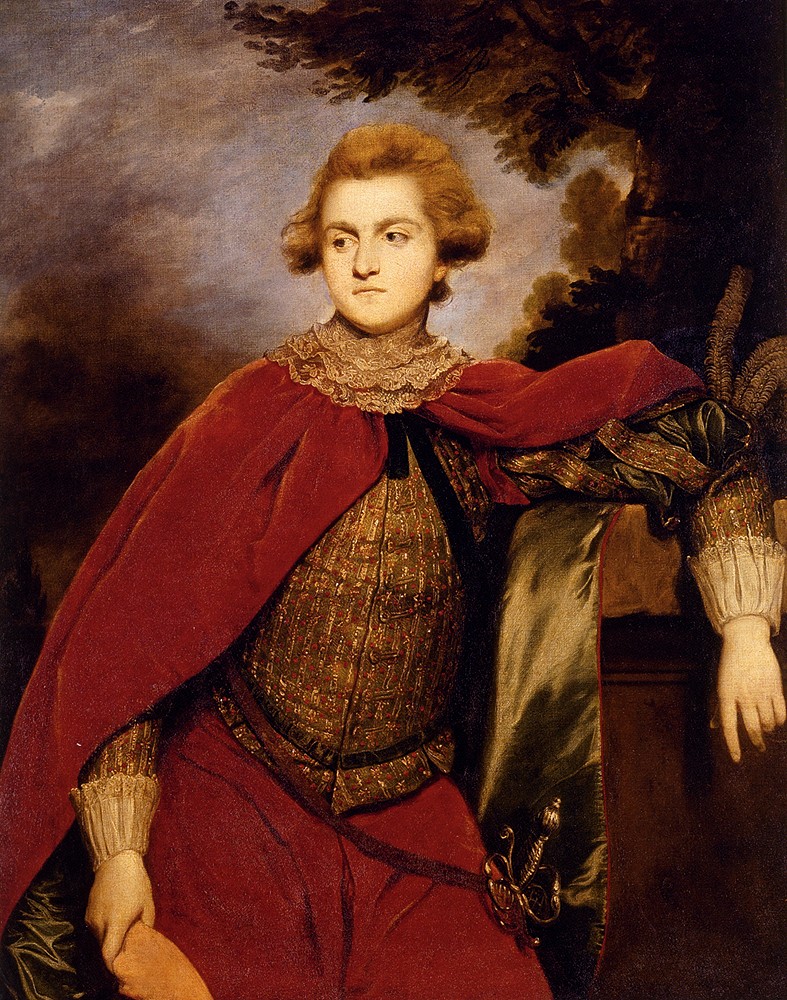Portrait Of Lord Robert Spencer by Sir Joshua Reynolds