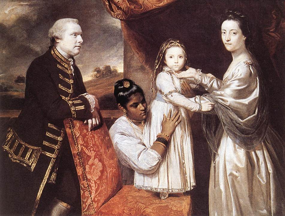 George Clive And His Family by Sir Joshua Reynolds