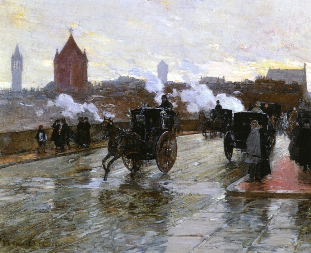 Clearing Sunset by Frederick Childe Hassam