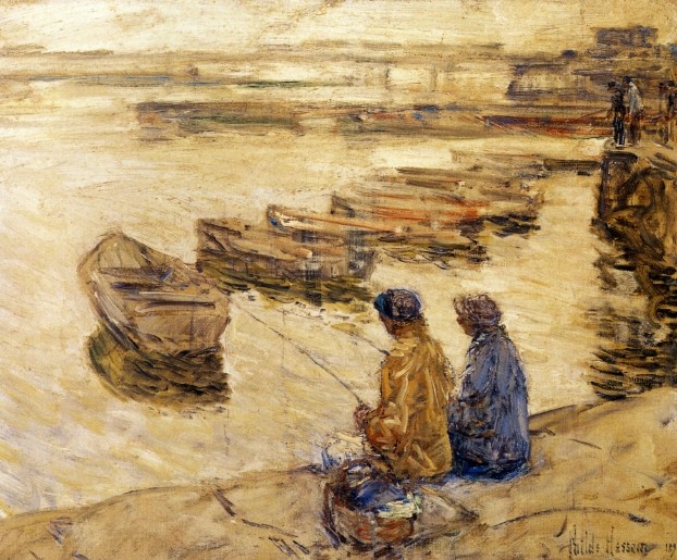 Fishing by Frederick Childe Hassam