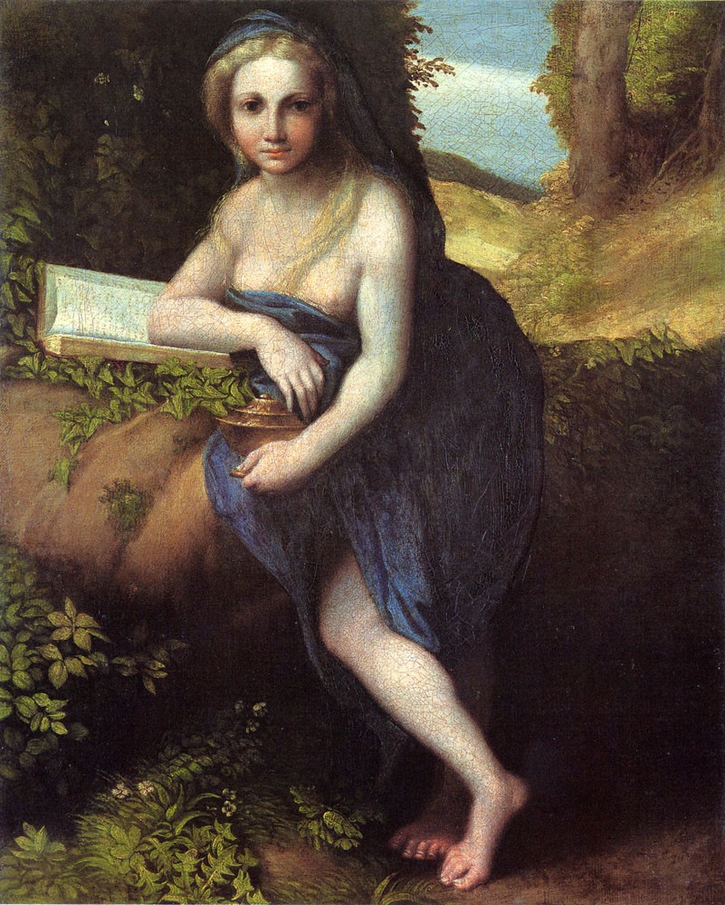 Antonio Allegri The Magdalene by Antonio Allegri da Correggio