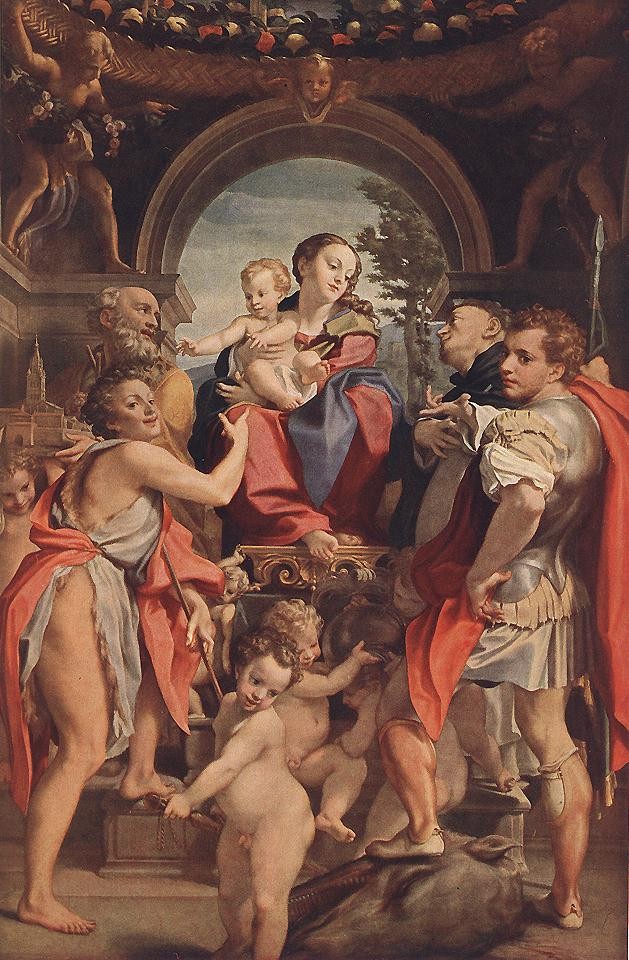 Madonna With St George by Antonio Allegri da Correggio